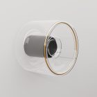 Wall lamp mini with transparent Ghost bulb