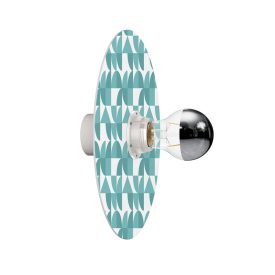   Wall or ceiling lamp with geometric patterned lampshade "Kaleidoscope" – Waterproof IP44