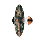 Wall or ceiling lamp with lampshade decorated with jungle animals "Wildlife Whispers" – Waterproof IP44