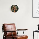 Wall or ceiling lamp with lampshade decorated with jungle animals "Wildlife Whispers" – Waterproof IP44