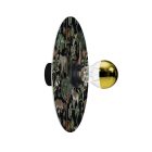 Wall or ceiling lamp with lampshade decorated with jungle animals "Wildlife Whispers" – Waterproof IP44