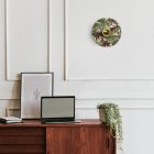 Wall or ceiling lamp with lampshade decorated with jungle animals "Wildlife Whispers" – Waterproof IP44