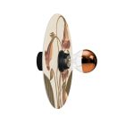 Wall or ceiling lamp with floral "Blossom Haven" lampshade – Waterproof IP44