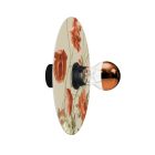 Wall or ceiling lamp with floral "Blossom Haven" lampshade – Waterproof IP44