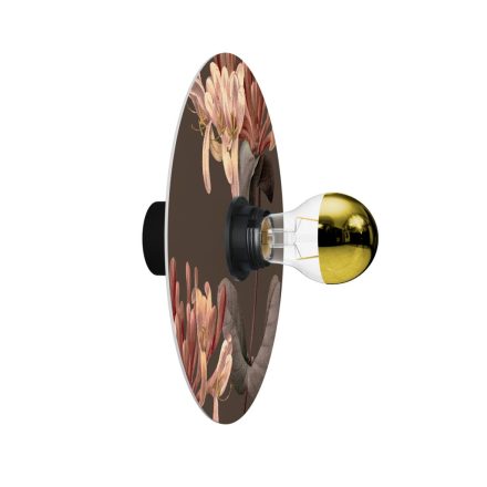 Wall or ceiling lamp with floral "Blossom Haven" lampshade – Waterproof IP44