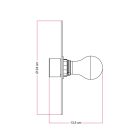 Wall or ceiling lamp with floral "Blossom Haven" lampshade – Waterproof IP44