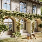 Ceiling lamp Swing with metal lampshade - IP44 waterproof - IO