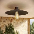 Ceiling lamp Swing with metal lampshade - IP44 waterproof - IO