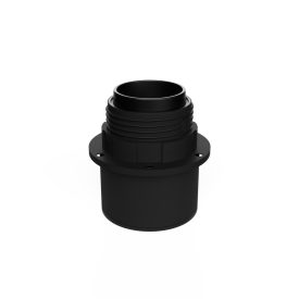   E27 wall or ceiling lamp holder for lampshades - IP44 waterproof