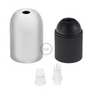 Round top metal bulb socket sets - E26