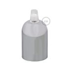 Round top metal bulb socket sets - E26