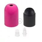 Round top metal bulb socket sets - E26