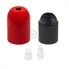 Round top metal bulb socket sets - E26