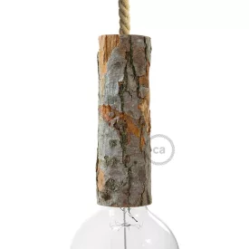 High log-shaped bulb connector set – E26