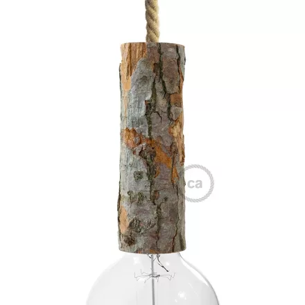 High log-shaped bulb connector set – E26