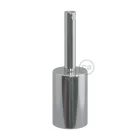 Cylindrical metal UL E26 socket set with 7 cm cable clamp
