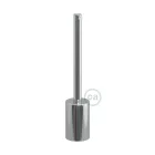 Cylindrical metal UL E26 socket set with 15 cm cable clamp