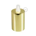 Flat-top metal bulb socket sets - E26