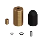 Flat-top metal bulb socket sets - E26