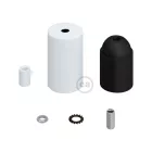 Flat-top metal bulb socket sets - E26