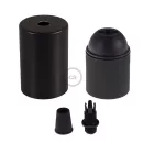 Flat-top metal bulb socket sets - E26