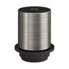 E26 half-threaded metal socket set with concealed cable clamp