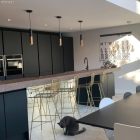 Tub-E14, double metal tube spotlight, double E-14 lamp holder