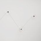 Spostaluce wall lamp with 3 Ghost bulbs