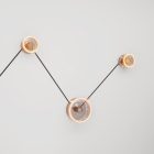 Spostaluce wall lamp with 3 Ghost bulbs