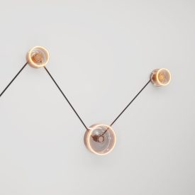 Spostaluce wall lamp with 3 Ghost bulbs