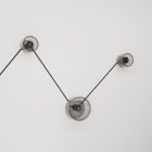 Spostaluce wall lamp with 3 Ghost bulbs