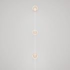 Spostaluce wall lamp with plug and 3 Ghost bulbs