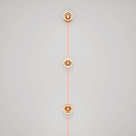 Spostaluce wall lamp with plug and 3 Ghost bulbs