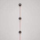 Spostaluce wall lamp with plug and 3 Ghost bulbs