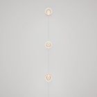 Spostaluce wall lamp with plug and 3 Ghost bulbs