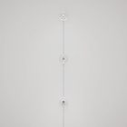 Spostaluce wall lamp with plug and 3 Ghost bulbs