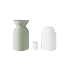 E27 lamp socket set made from recycled plastic, 3D printed