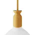 E27 lamp socket set made from recycled plastic, 3D printed