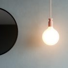 E27 lamp socket set made from recycled plastic, 3D printed