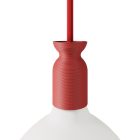 E27 lamp socket set made from recycled plastic, 3D printed