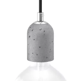 Cement light bulb socket set