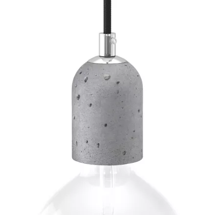 Cement light bulb socket set