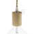 Wooden E27 lamp holder set