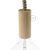 Wooden E27 lamp holder set for XL cord