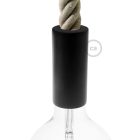 Wooden E27 lamp socket set for 3XL cable