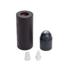 Wooden E27 lamp holder set for 2XL cable