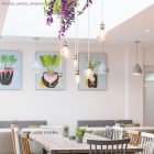 Vintage aluminum E27 lamp holder set