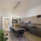 Cylindrical metal E27 lamp socket set