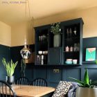 Cylindrical metal E27 lamp socket set with 7 cm cable clamp