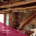 Cylindrical metal E27 lamp socket set